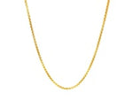 14k Yellow Gold Round Box Chain (1.80 mm)