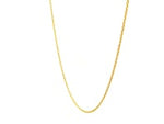 14k Yellow Gold Oval Cable Link Chain (0.97 mm)