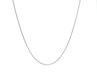 Sterling Silver Rhodium Plated Snake Chain 0.9mm