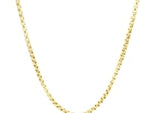 14k Yellow Gold Round Box Chain (2.5 mm)