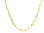 14k Yellow Gold Forsantina Lite Cable Link Chain (2.90 mm)