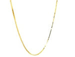 14k Yellow Gold Octagonal Box Chain (1.00 mm)