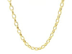 14k Yellow Gold Oval Rolo Chain (4.6 mm)