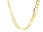 14k Yellow Gold Lite Figaro Chain (6.60 mm)