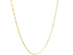 14k Yellow Gold Singapore Chain 0.6mm (0.60 mm)