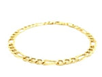 14k Yellow Gold Lite Figaro Bracelet (5.60 mm)