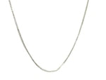 14k White Gold Adjustable Franco Chain (1.00 mm)