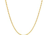 10k Yellow Gold Light Rope Chain 1.5mm