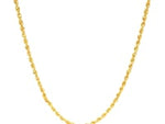 14k Yellow Gold Solid Rope Chain (1.80 mm)