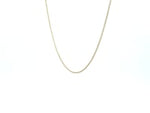 14k Yellow Gold Cable Link Chain (0.50 mm)