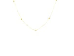 Bead Links Saturn Chain in 14k Yellow Gold (1.80 mm)