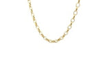 14k Yellow Gold Oval Rolo Chain (3.20 mm)