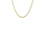 14k Yellow Gold Oval Rolo Chain (3.20 mm)