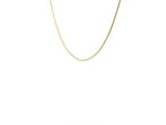 14k Yellow Gold Round Snake Chain (0.70 mm)