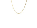 14k Yellow Gold Round Snake Chain 0.7mm