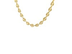 14k Yellow Gold Puffed Mariner Link Chain (4.70 mm)