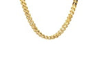 14k Yellow Gold Square Franco Chain (4.40 mm)