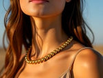 Polished 7mm Bead Bracelet in 14K Yellow Gold