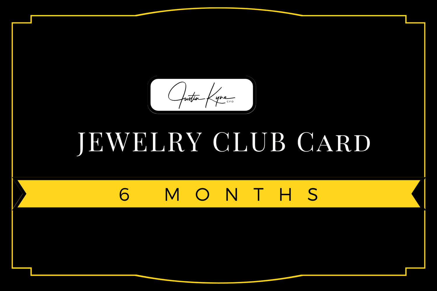 SEMI-ANNUAL Jewelry Club Membership - Justin Kyne Brand