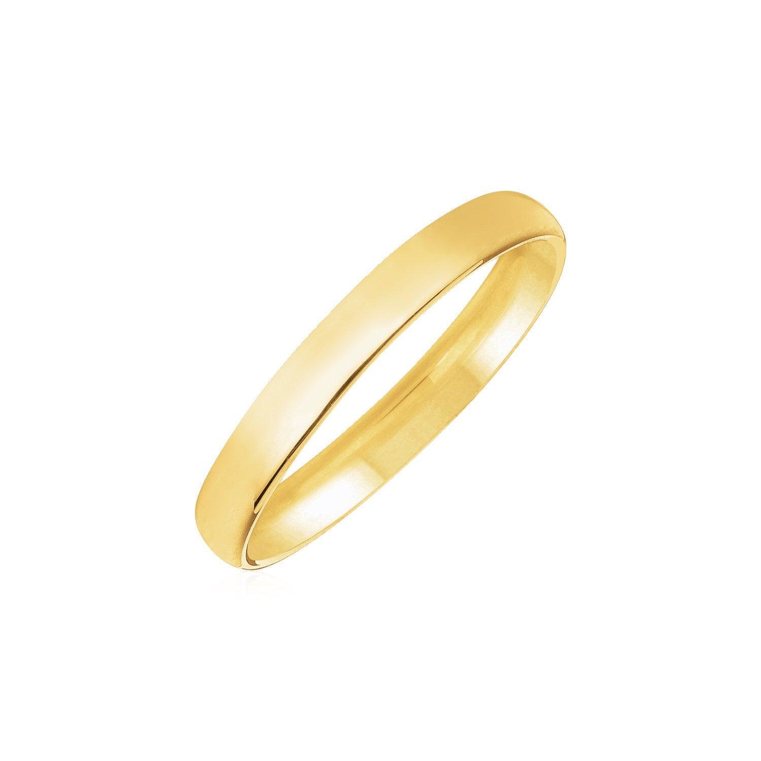 gold wedding band