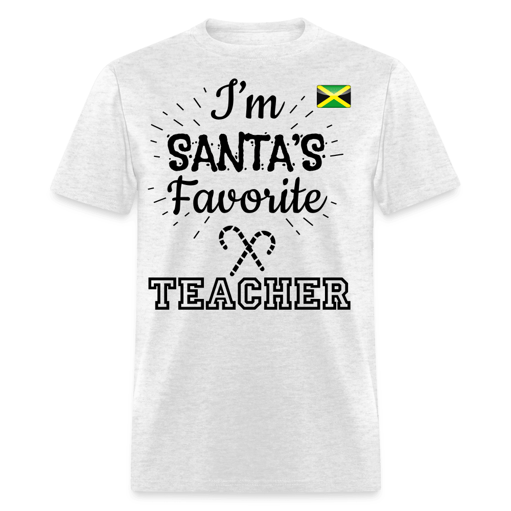 Justin Kyne, Customizable Unisex Classic T-Shirt, I'm Santa's Favourite TEACHER - Justin Kyne Brand