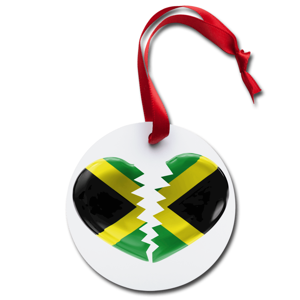 Justin Kyne, Holiday Ornament, Jamaica Heart Broken - Justin Kyne Brand