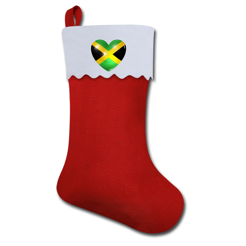 Justin Kyne, Holiday Stocking, Jamaica Heart - Justin Kyne Brand