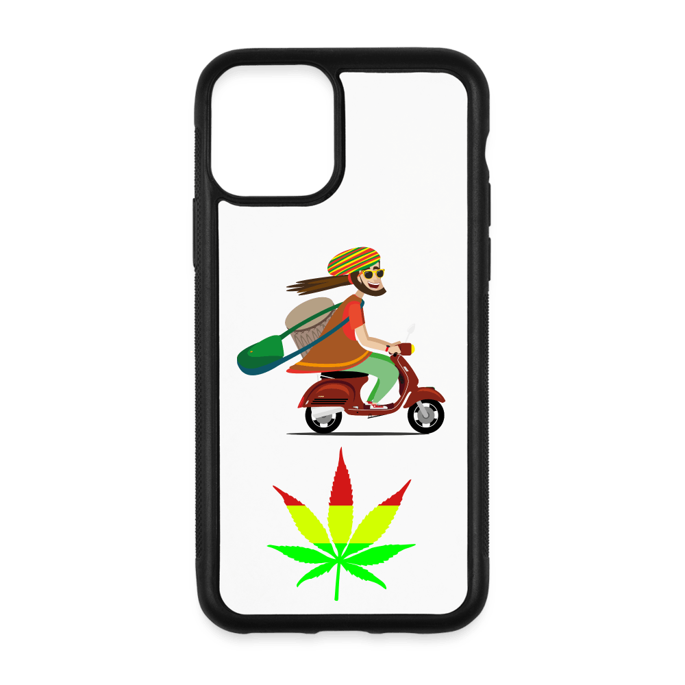 Justin Kyne, iPhone 11 Pro Case, Rasta on a Bike - Justin Kyne Brand