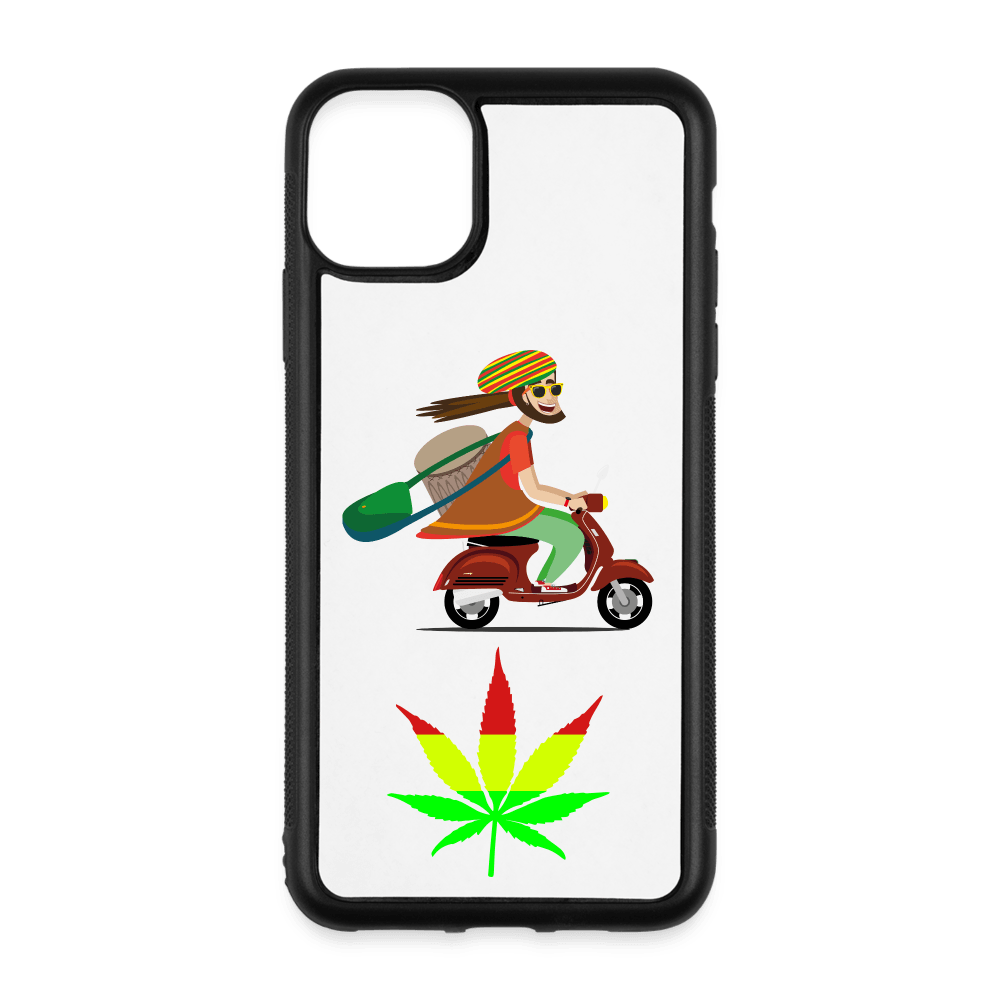 Justin Kyne, iPhone 11 Pro Max Case, Rasta on a Bike - Justin Kyne Brand