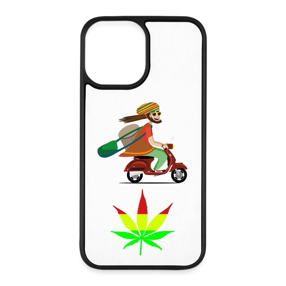 Justin Kyne, iPhone 12 Pro Max Case, Rasta on a Bike - Justin Kyne Brand