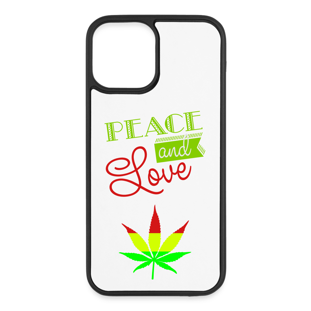 Justin Kyne, iPhone 12/12 Pro Case, Peace and Love - Justin Kyne Brand