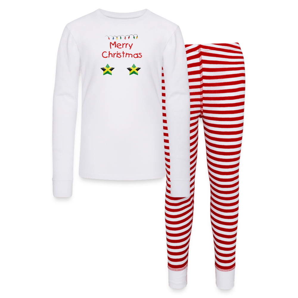 Justin Kyne, Kids’ Pajama Set, Merry Christmas, Jamaica Christmas Star - Justin Kyne Brand