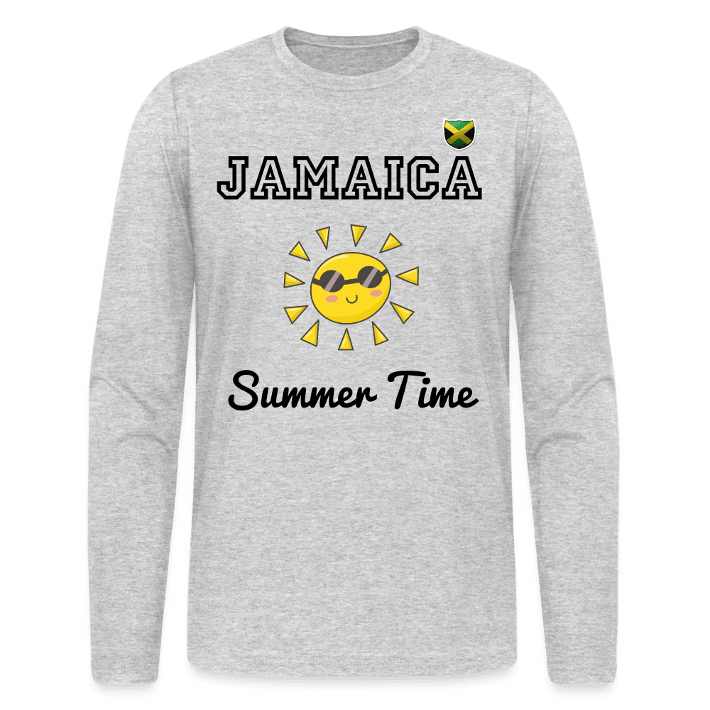 Justin Kyne, Men's Long Sleeve T-Shirt by Next Level, Jamaica Summer Time - Justin Kyne Brand