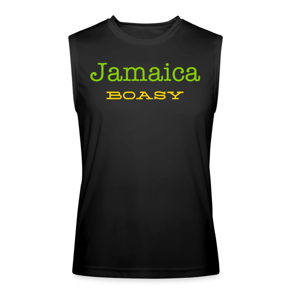 Justin Kyne, Men’s Performance Sleeveless Shirt, Jamaica Boasy - Justin Kyne Brand