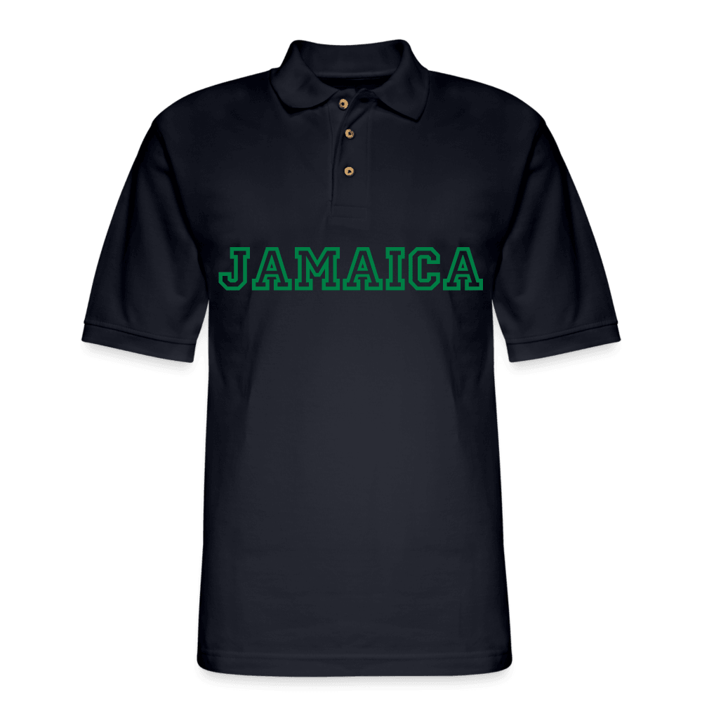 Justin Kyne, Men's Pique Polo Shirt, Jamaica - Justin Kyne Brand