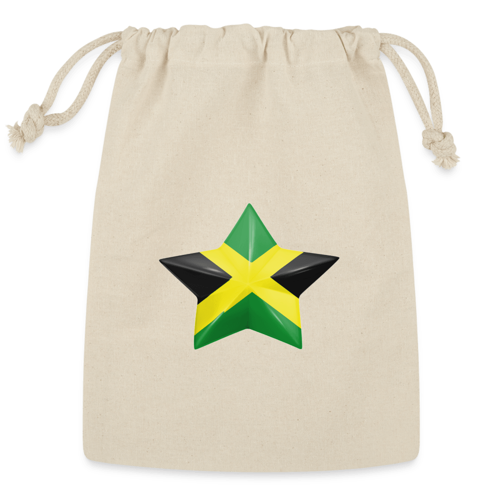 Justin Kyne, Reusable Gift Bag, Jamaica Star - Justin Kyne Brand