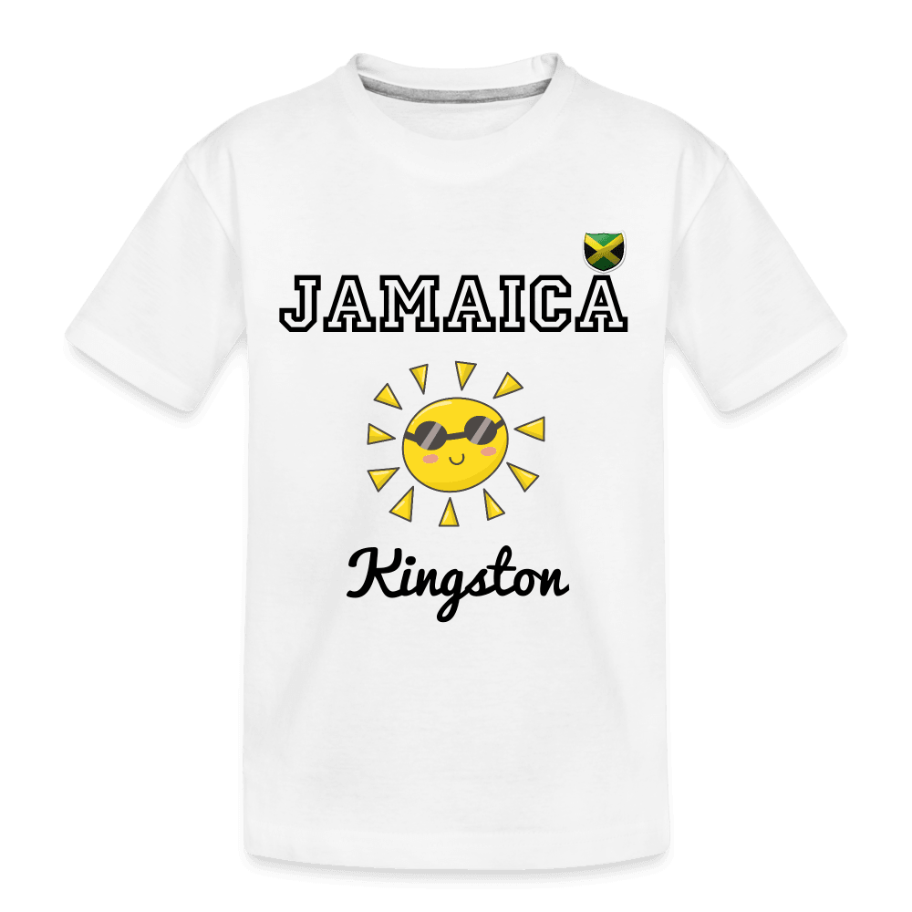 Justin Kyne, Toddler Premium Organic T-Shirt, Jamaica Kingston - Justin Kyne Brand