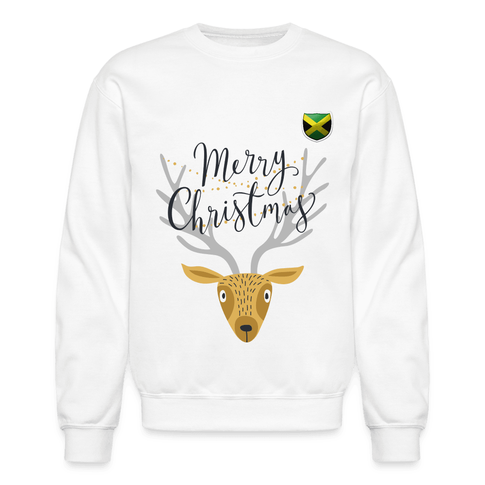 Justin Kyne, Unisex Crewneck Sweatshirt, Merry Christmas Reindeer - Justin Kyne Brand
