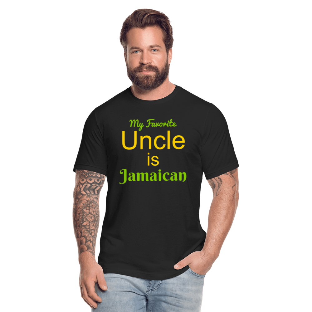 Justin Kyne, Unisex Jersey T-Shirt, Customizable, My Favorite Uncle is Jamaican - Justin Kyne Brand