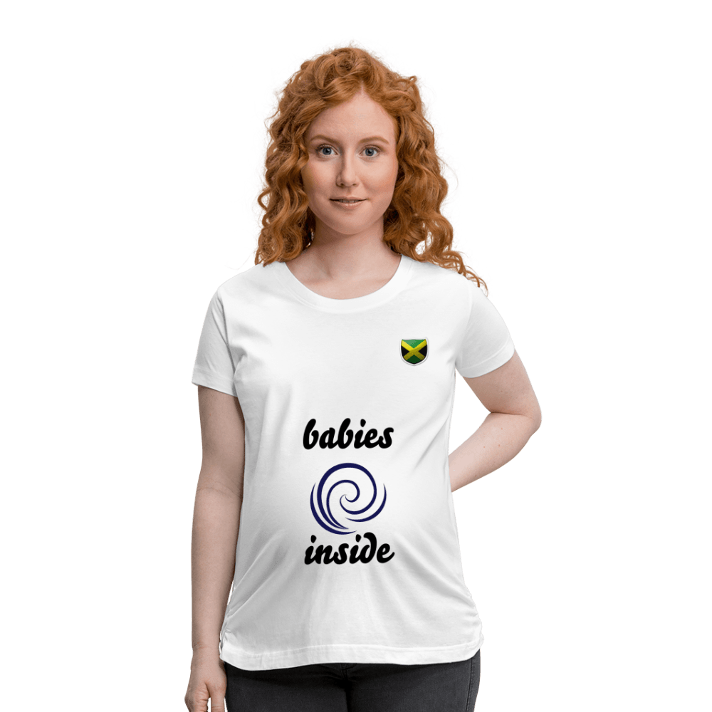 Justin Kyne, Women’s Maternity T-Shirt, Babies Inside - Justin Kyne Brand