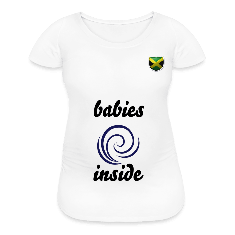 Justin Kyne, Women’s Maternity T-Shirt, Babies Inside - Justin Kyne Brand