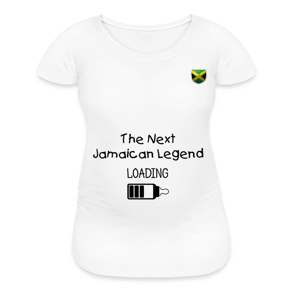 Justin Kyne, Women’s Maternity T-Shirt, The Next Jamaican Legend Loading - Justin Kyne Brand
