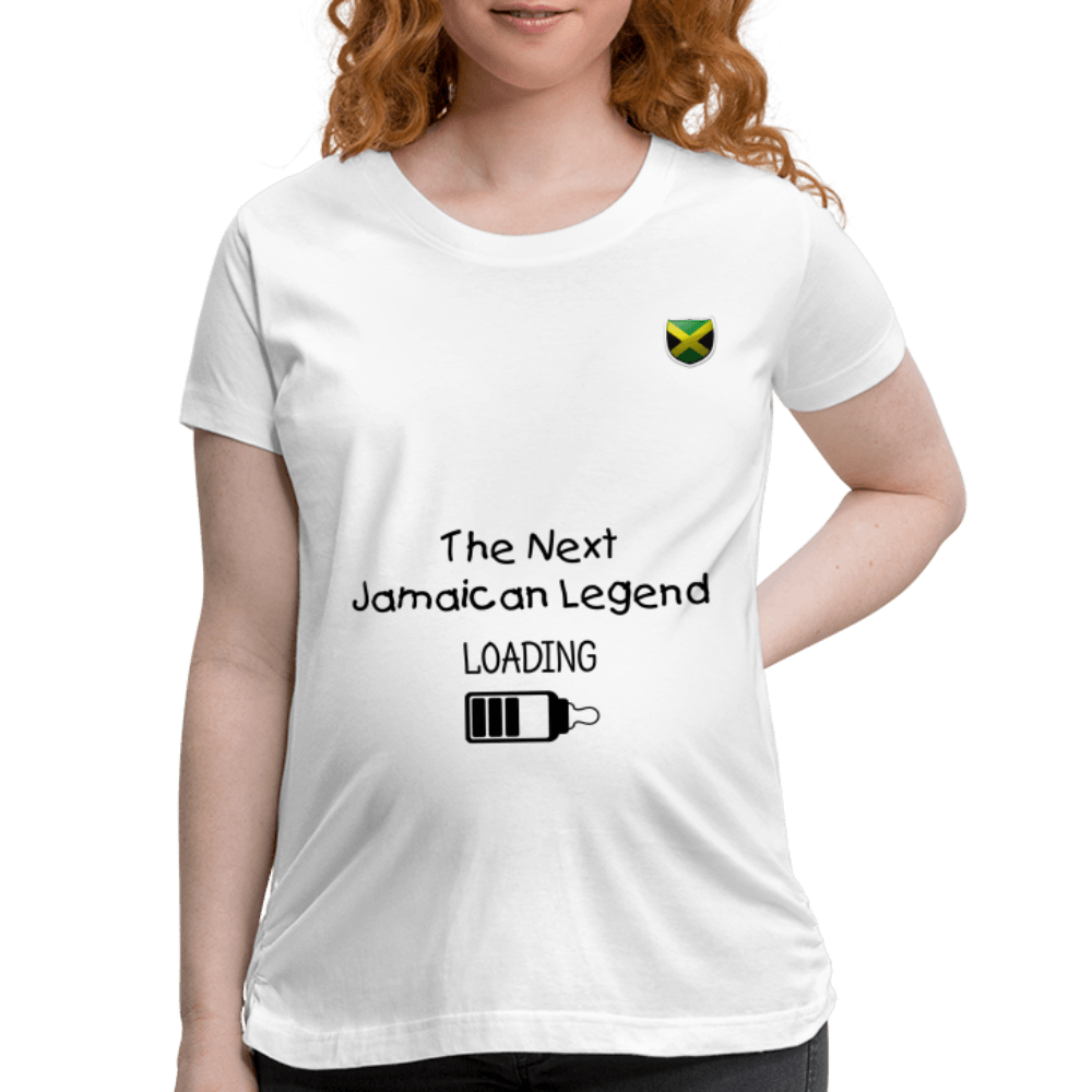 Justin Kyne, Women’s Maternity T-Shirt, The Next Jamaican Legend Loading - Justin Kyne Brand