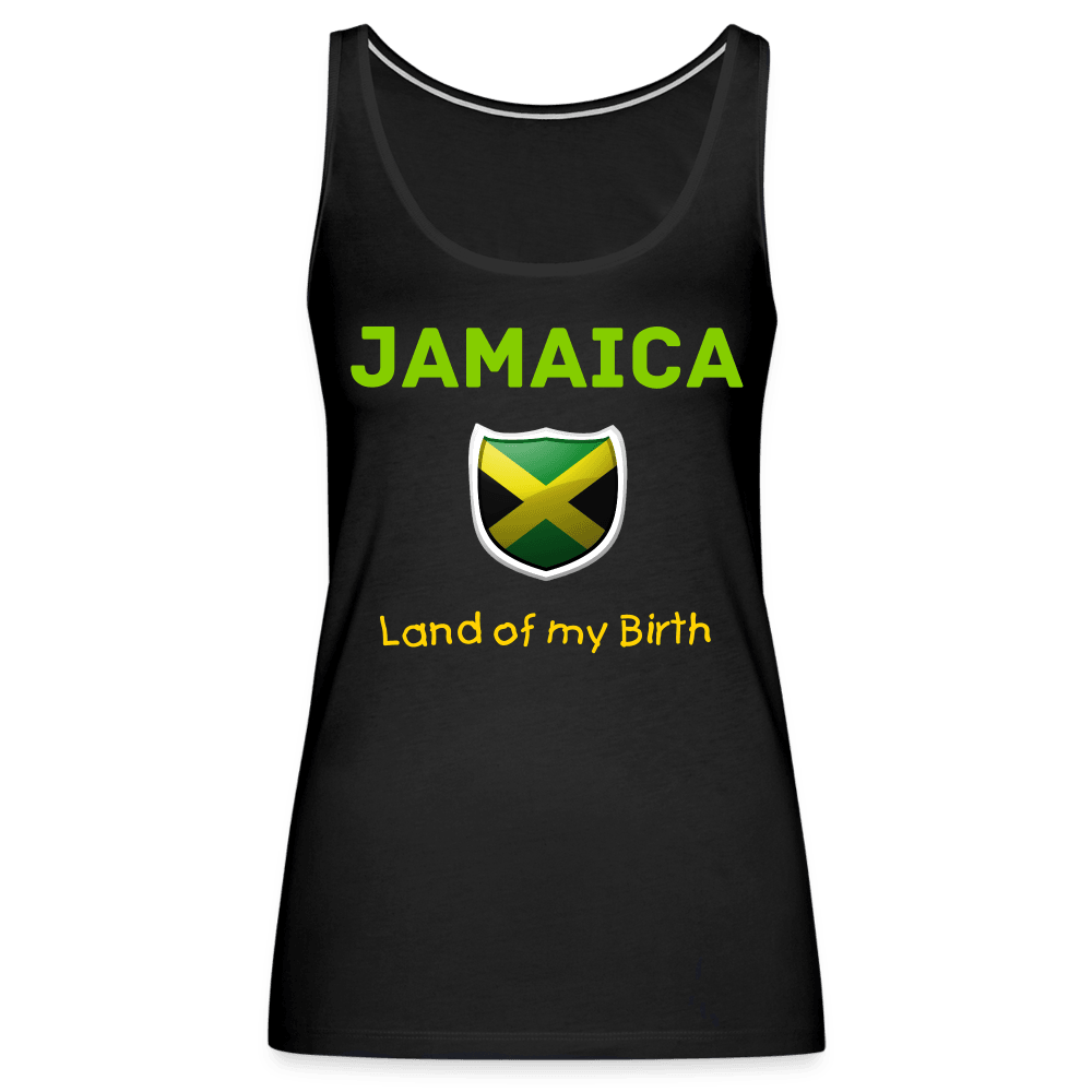 Justin Kyne, Women’s Premium Tank Top, Jamaica Land of My Birth - Justin Kyne Brand